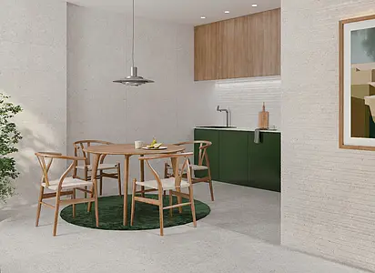Background tile, Effect other stones, Color grey, Ceramics, 33.3x100 cm, Finish matte