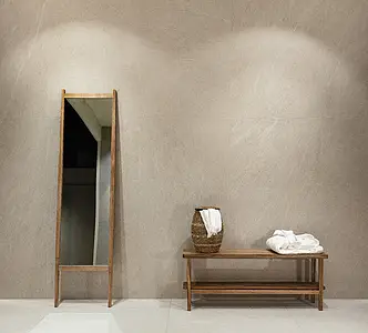 Background tile, Effect other stones, Color beige, Unglazed porcelain stoneware, 75.5x151 cm, Finish antislip