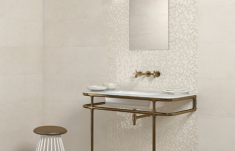 Background tile, Effect concrete, Color beige, Ceramics, 33.3x100 cm, Finish matte