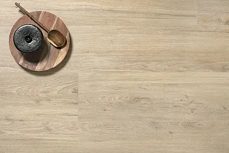 Background tile, Effect wood, Color beige, Glazed porcelain stoneware, 24x151 cm, Finish antislip