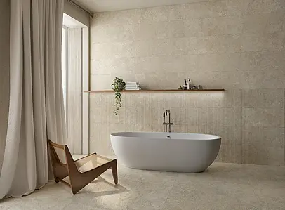 Background tile, Effect limestone, Color beige, Style provence,left_menu_ckandinavskij, Ceramics, 33.3x100 cm, Finish matte