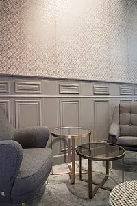 Background tile, Color grey, Style boiserie, Ceramics, 40x80 cm, Finish matte