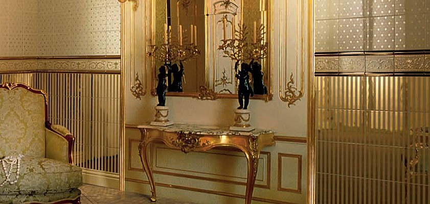 Grand Elegance Gold Ceramic Tiles By Petracer S Tile Expert Petracer S Ceramics Grand Elegance Gold Petracers 4 Bathroom Living