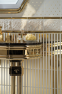 Керамическая плитка Grand Elegance Gold производства Petracer&prime;s Ceramics, Фактура золото и драгоценные металлы