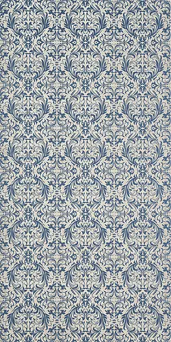 Petracer&prime;s Ceramics, Sartoria, SA D B BLU_ SARORIA DAMASCO B BLU