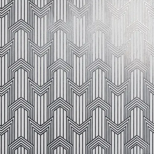 Petracer&prime;s Ceramics, Swing, Sterling silver Geometria on matt white _Geometria sterling silver su fondo bianco matt