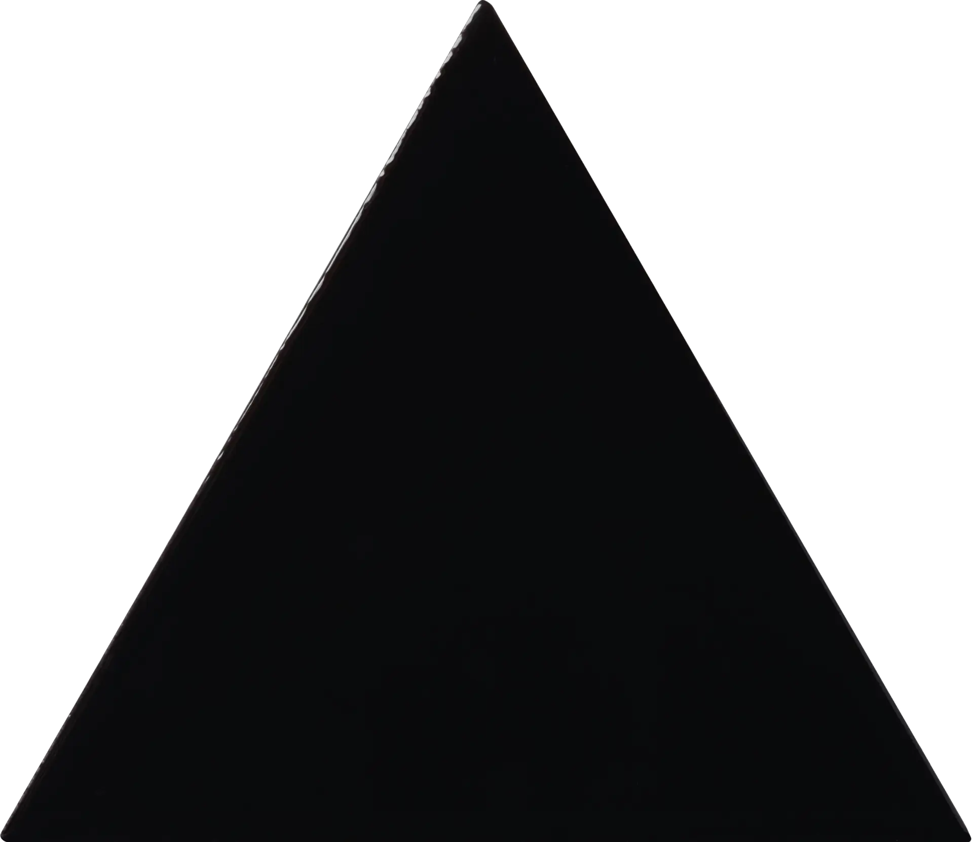 TG F 05_TRIANGOLO FONDO NERO 17X17H15 LUCIDO Petracer&prime;s Triangolo
