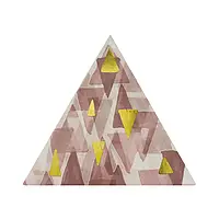 TG D IMP ORO 13_TRIANGOLO IMPRESSIONI ORO SU ROSA Petracer&prime;s Triangolo