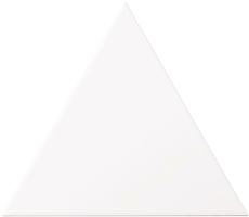 TG F 04_TRIANGOLO FONDO BIANCO 17X17H15 LUCIDO Petracer&prime;s Triangolo
