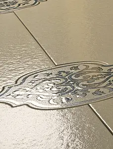 Background tile, Color beige, Glazed porcelain stoneware, 50x100 cm, Finish glossy