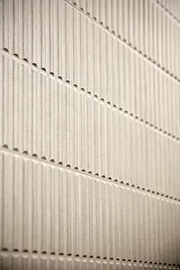 Mozaïek look tegels, Effect eenkleurig, Kleur beige, Keramiek, 30x60 cm, Oppervlak mat