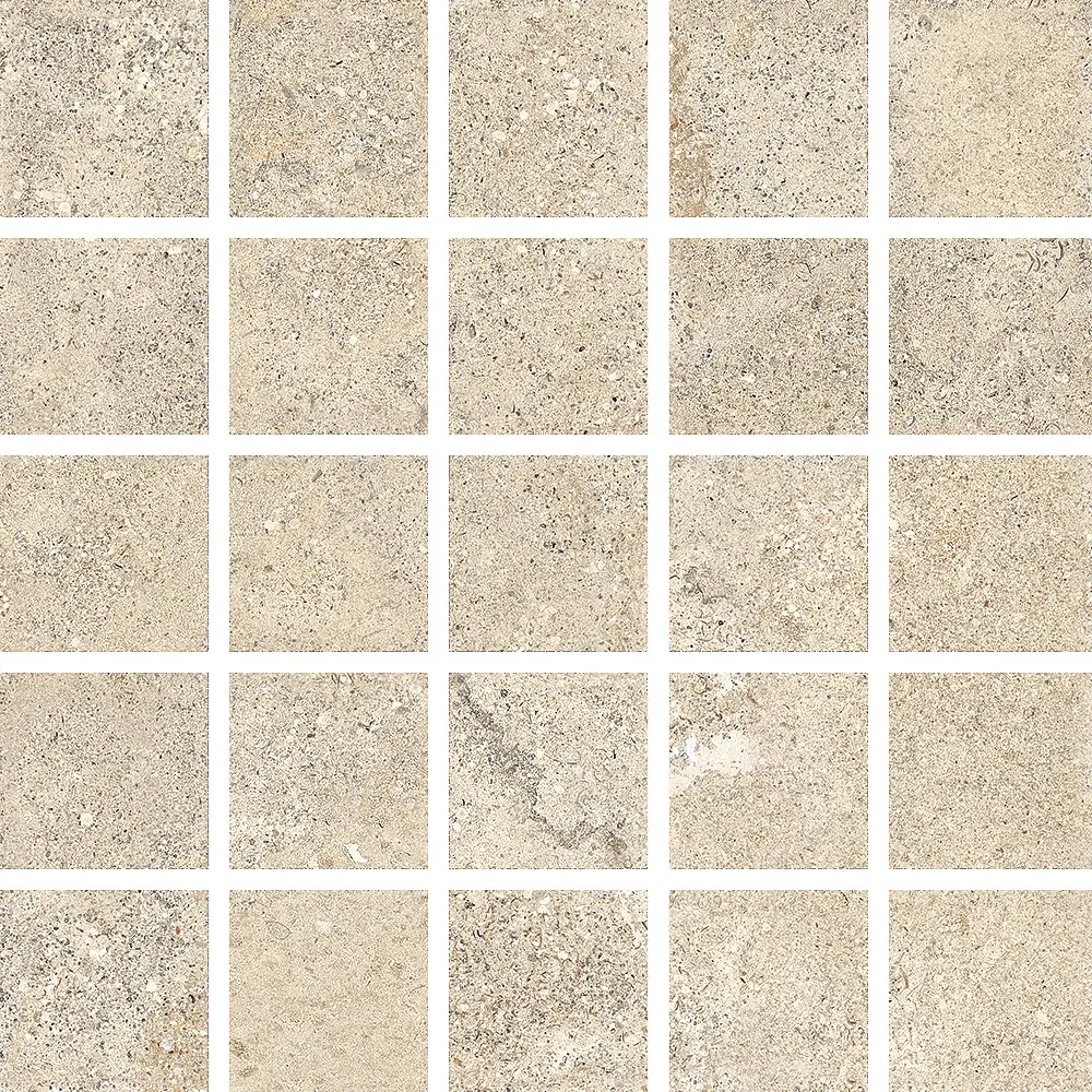 05587_LimestoneMosaicoFrenchBeigeLap/Ret Piemme Limestone