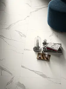 Background tile, Effect stone,other stones, Color white, Unglazed porcelain stoneware, 60x60 cm, Finish matte