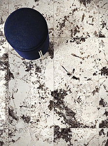 Piastrella di fondo, Gres porcellanato non smaltato, 60x119.5 cm, Superficie levigata