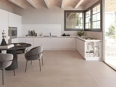 Background tile, Effect terracotta, Color brown, Glazed porcelain stoneware, 90x90 cm, Finish matte