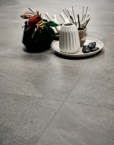 Grundflise, Uglaseret porcelænsstentøj, 60x120 cm, Overflade skridsikker