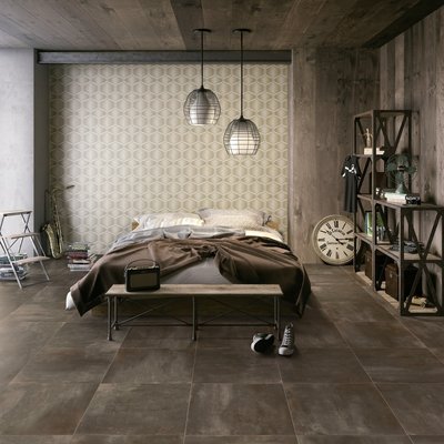 Radical Kollektion des Feinsteinzeuges hergestellt von Porcelaingres, 1, Optik metall