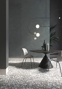 Background tile, Color grey, Style handmade,zellige, Ceramics, 10x10 cm, Finish glossy