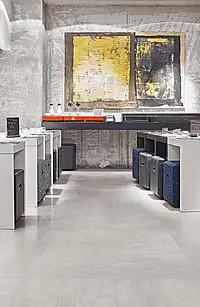 Bakgrunnsflis, Farge grå, Glasert porselenssteintøy, 120x120 cm, Overflate sklisikker