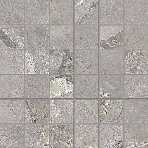 Ceramiche Provenza, Unique Intensity, EMX2_UniqueIntensityCobblestoneMosaico5X5GreyNat