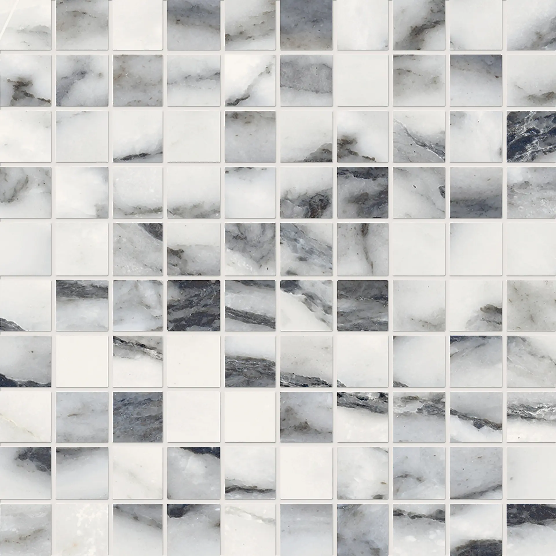 EL5Y_UniqueMarbleMosaico3X3BiancoSienaSilktech Provenza Unique Marble