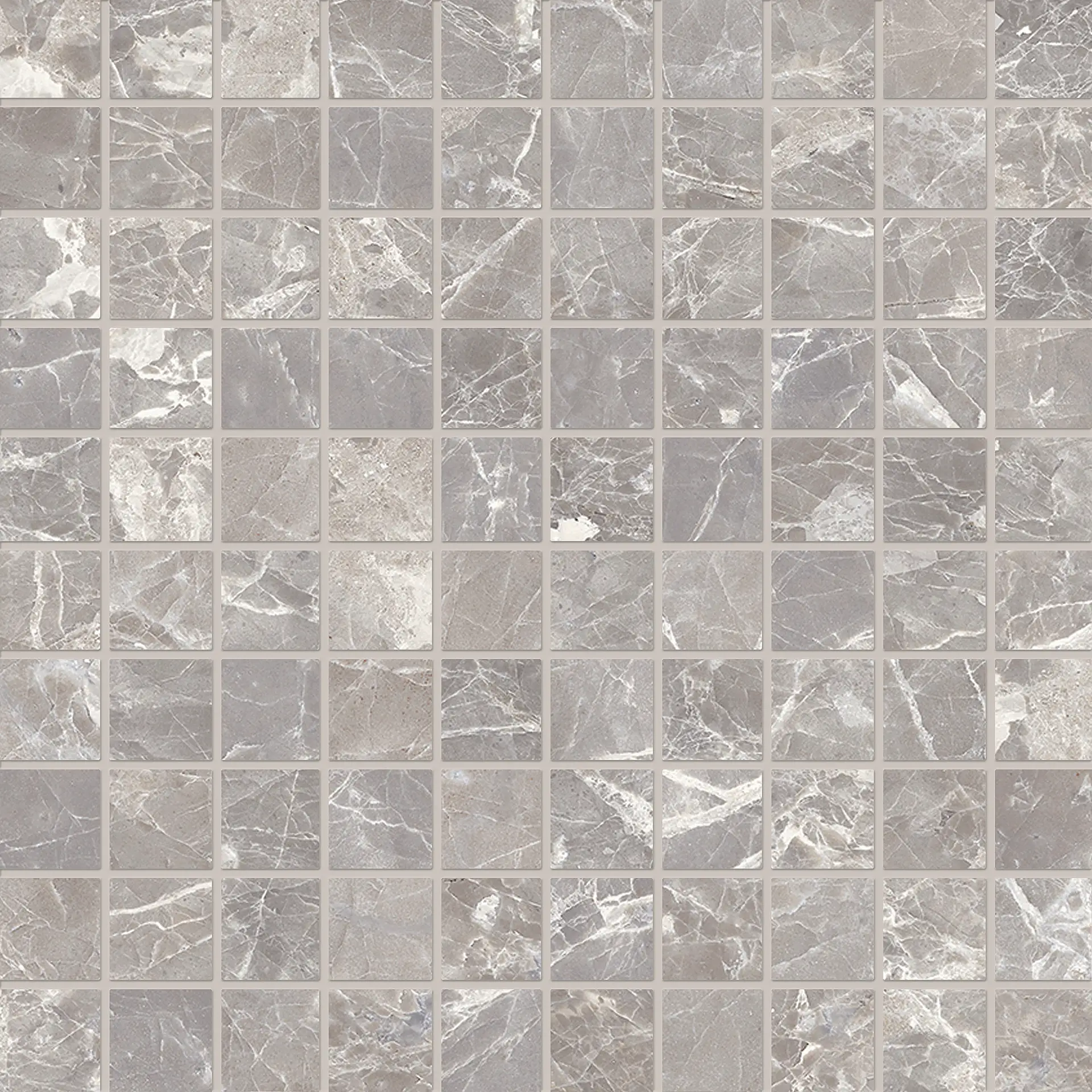 EL60_UniqueMarbleMosaico3X3MoonGreySilktech Provenza Unique Marble