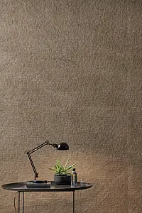 Piastrella di fondo, Effetto pietra,travertino, Colore marrone, Gres porcellanato smaltato, 60x120 cm, Superficie antiscivolo