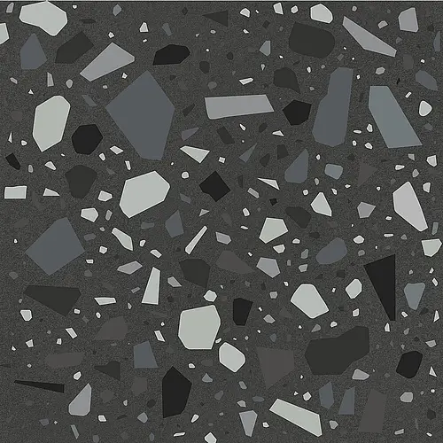 Quintessenza Ceramiche, Confetti, CNF107M_NeroPetrolio