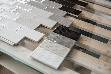 Genesi13 Ceramic Tiles produced by Quintessenza Ceramiche, Unicolor effect