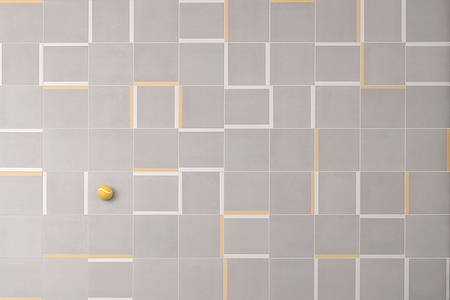 Background tile, Effect concrete, Color grey,multicolor, Glazed porcelain stoneware, 20x20 cm, Finish matte