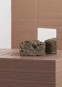 Hintergrundfliesen, Glasiertes Feinsteinzeug, 5.6x23.2 cm, Oberfläche matte