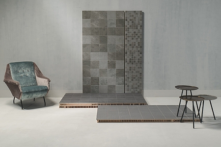 Superfici20 Porcelain Tiles produced by Quintessenza Ceramiche, Stone, concrete effect