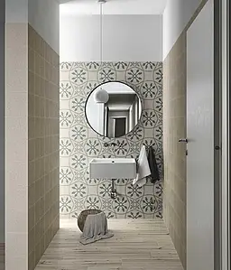 Background tile, Effect faux encaustic tiles,terrazzo, Color multicolor, Glazed porcelain stoneware, 20x20 cm, Finish matte