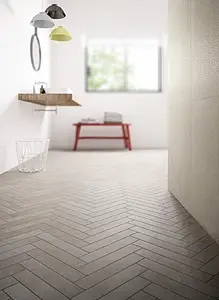 Mosaic tile, Effect concrete, Color grey, Unglazed porcelain stoneware, 44.9x61.6 cm, Finish matte