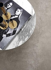 Hintergrundfliesen, Optik beton, Farbe graue, Unglasiertes Feinsteinzeug, 120x120 cm, Oberfläche rutschfeste