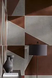 Hintergrundfliesen, Glasiertes Feinsteinzeug, 75x75 cm, Oberfläche matte