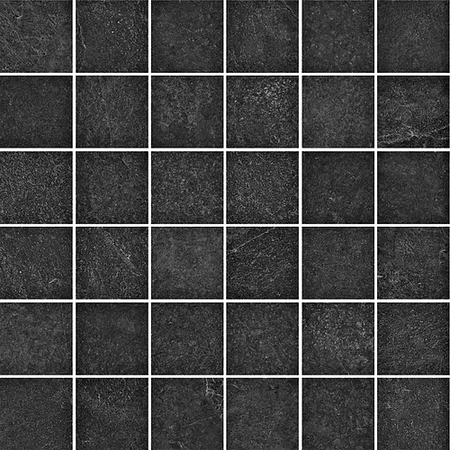 Ragno, Realstone_Slate, R6GZ_SlateBlackMosaicoTessera5X5