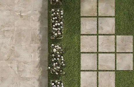 Carrelage, Effet pierre,autres types de pierre, Teinte beige, Grès cérame émaillé, 60x60 cm, Surface antidérapante