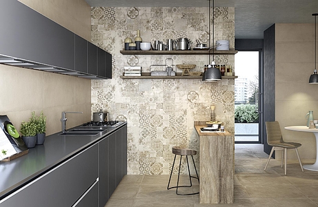 Terracruda Ceramic Tiles produced by Ragno, Style patchwork, 