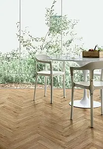 Effect wood, Color beige, Background tile, Glazed porcelain stoneware, 10x70 cm, Finish matte