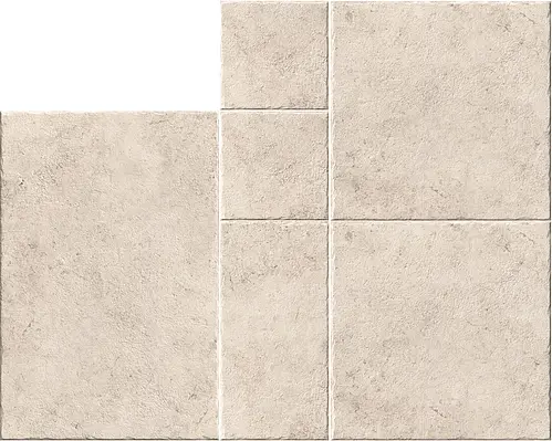 Realonda, Modular Borgogna Stone, BORGOGNA STONE WHITE