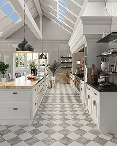 Background tile, Effect other marbles, Color grey,white,multicolor, Glazed porcelain stoneware, 44x44 cm, Finish Honed