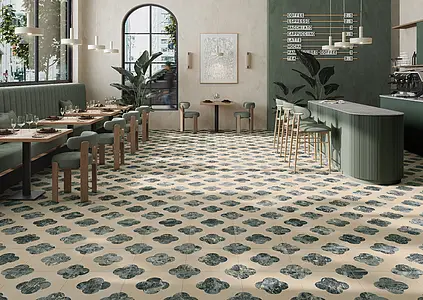 Background tile, Effect other marbles, Color multicolor, Glazed porcelain stoneware, 33x33 cm, Finish antislip