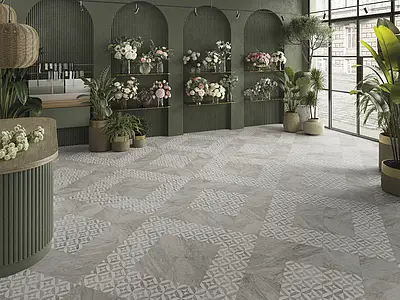 Background tile, Effect other marbles, Color grey, Glazed porcelain stoneware, 33x33 cm, Finish antislip