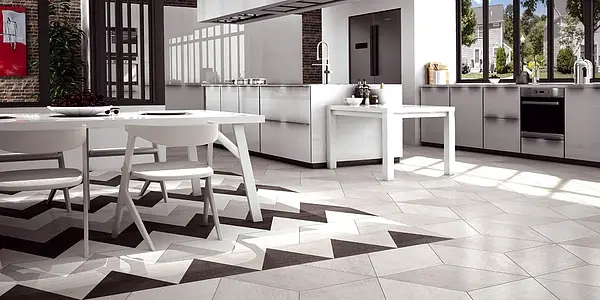 Background tile, Effect concrete, Color grey,white, Glazed porcelain stoneware, 40x70 cm, Finish matte