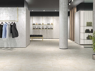 Background tile, Effect stone,quartzite, Color beige, Glazed porcelain stoneware, 44x66 cm, Finish antislip