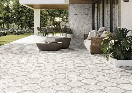 Background tile, Effect other stones, Color grey, Glazed porcelain stoneware, 28.5x33 cm, Finish left_menu_relefnaya
