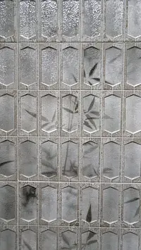 Mosaic effect tiles, Effect other stones, Color beige, Glazed porcelain stoneware, 31x56 cm, Finish matte