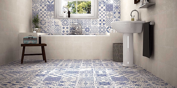 Skyros Porcelain Tiles produced by Realonda, Style patchwork, 