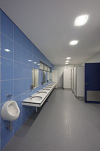 Background tile, Color grey, Unglazed porcelain stoneware, 30x30 cm, Finish matte